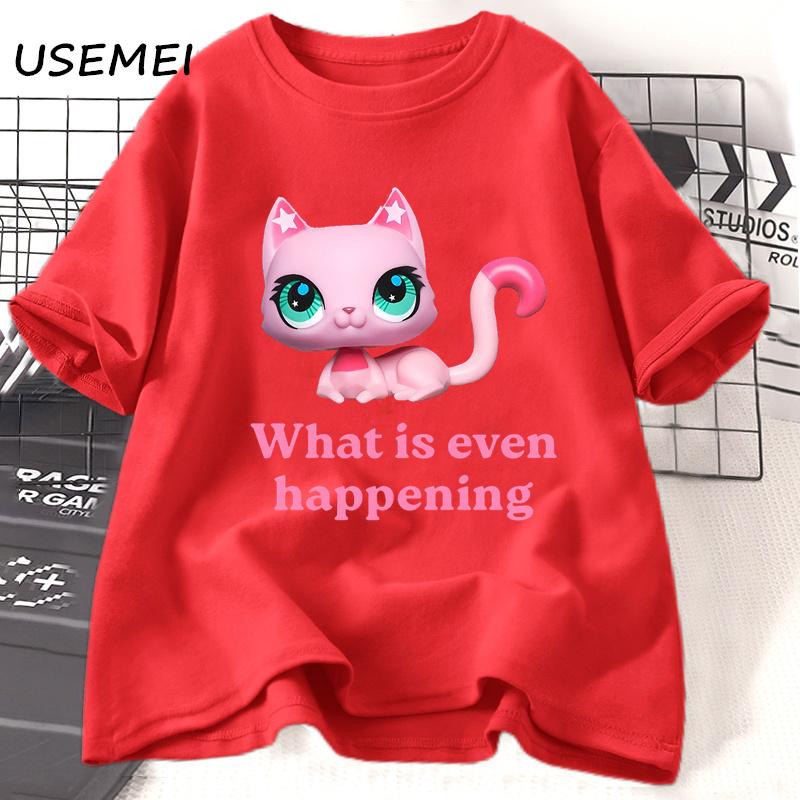 What Is Even Happening Tshirts Cursed Cat Funny Meme T Shirt Women Unisex Cat Lover Tshirts Casual O Neck Cotton Short Sleeve S
What Is Even Happening Tshirts Cursed Cat Funny Meme T Shirt Women Unisex Cat Lover Tshirts Casual O Neck Cotton Short Sleeve S
