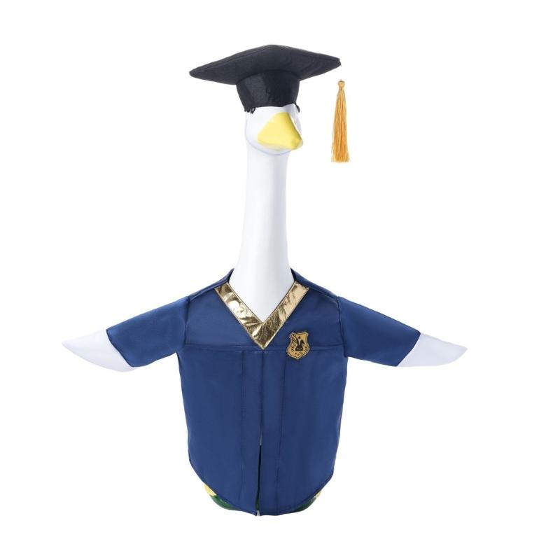 Funny Graduation Outfit Graduation Season Geese Costume Gag Robe with Cap For Outdoor Display Gathering Decoration
Funny Graduation Outfit Graduation Season Geese Costume Gag Robe with Cap For Outdoor Display Gathering Decoration