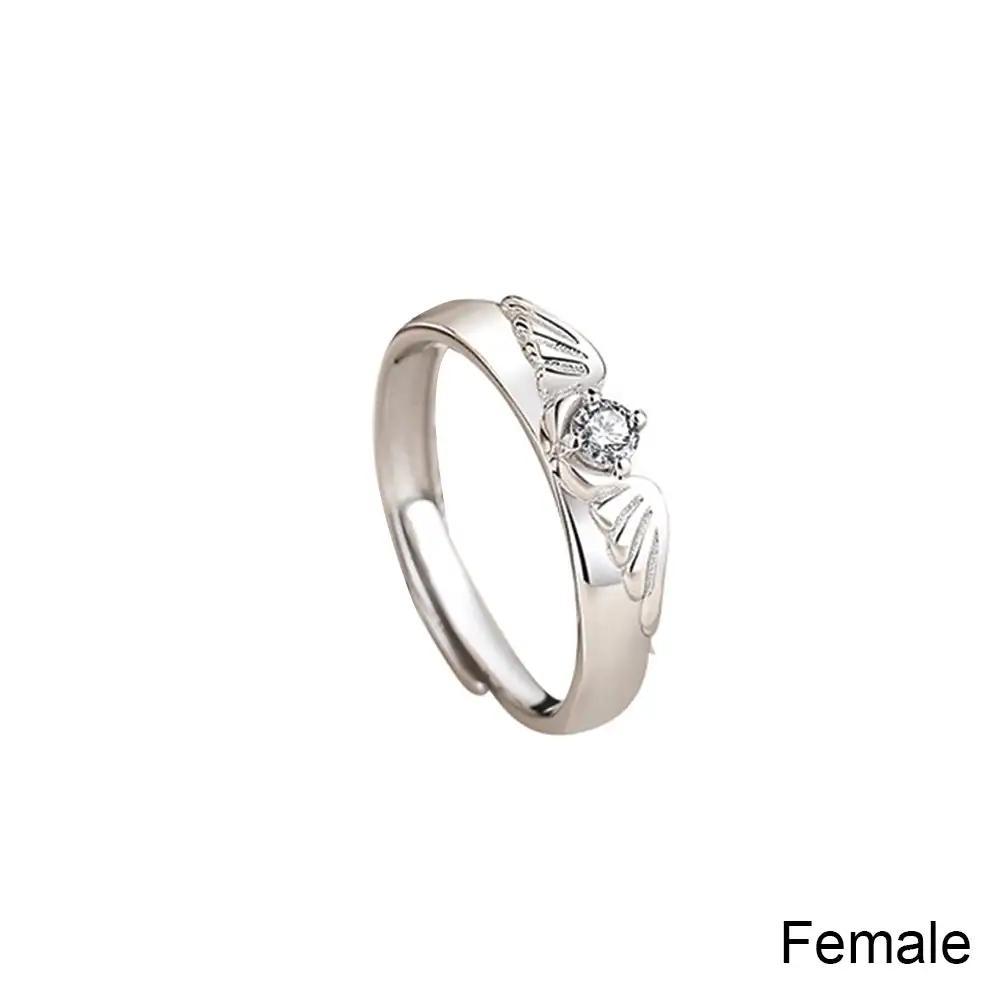Fashion Delicate Trendy Niche Personalized Couple Angel and Demon Couple Opening Adjustable Rings Jewelry Gift Accessories
Fashion Delicate Trendy Niche Personalized Couple Angel and Demon Couple Opening Adjustable Rings Jewelry Gift Accessories