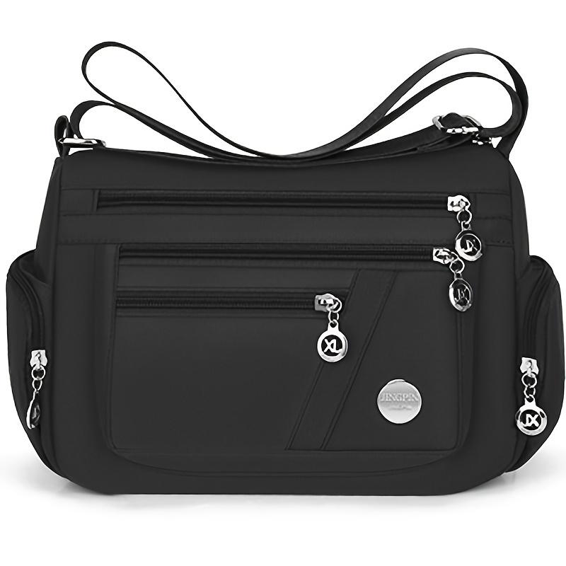 Lingzhikang Unisex Casual Crossbody Bag - a Spacious Multi-Pocket Shoulder Bag with Adjustable Straps, Made from Lightweight And Durable Lining чёрный
Lingzhikang Unisex Casual Crossbody Bag - a Spacious Multi-Pocket Shoulder Bag with Adjustable Straps, Made from Lightweight And Durable Lining чёрный