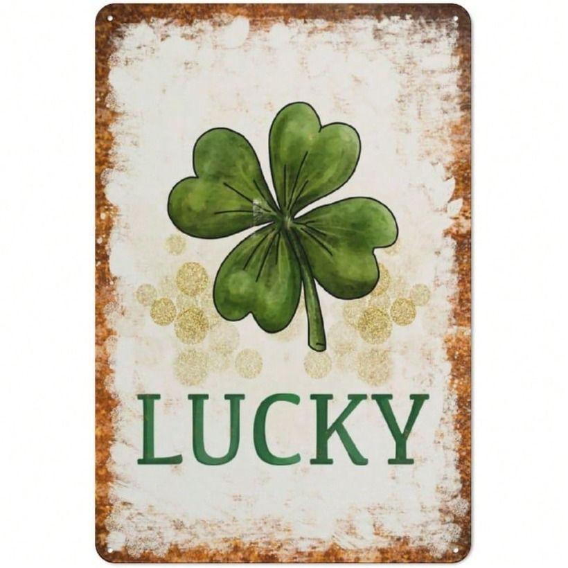 Vintage Patinated Four Leaf Clover Metal Wall Sign, Irish Pub Saint Patrick s Day Gift
Vintage Patinated Four Leaf Clover Metal Wall Sign, Irish Pub Saint Patrick s Day Gift