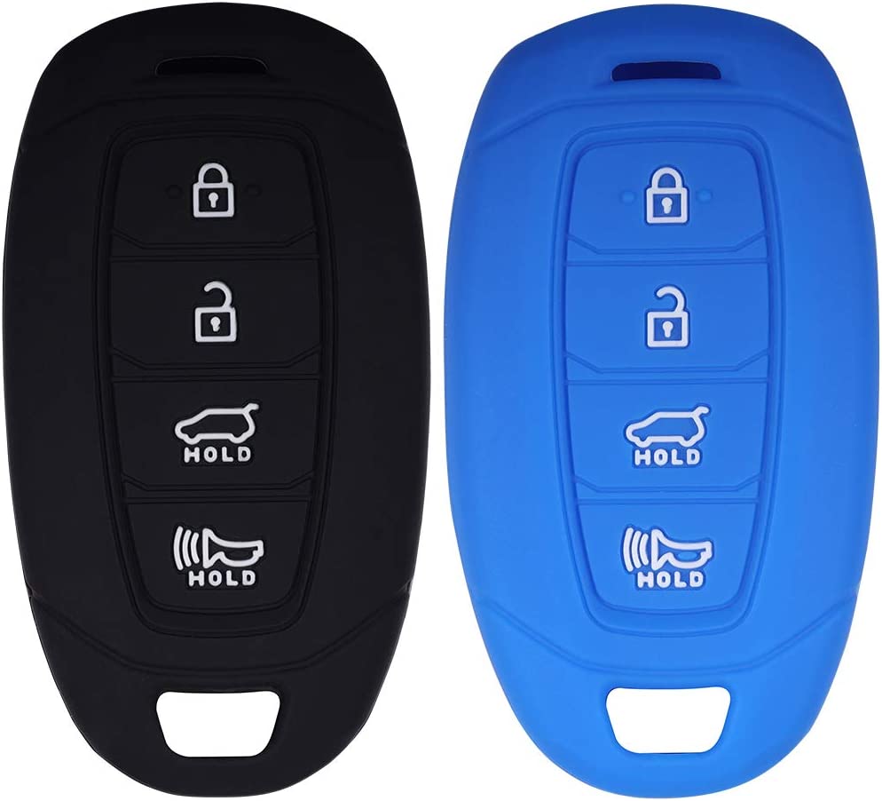 Key Fob Cover Silicone Protection Case for 2018 2019 2020 2021 Hyundai Venue Kona Santa Fe Veloster Palisade Elantra GT Keyless
Key Fob Cover Silicone Protection Case for 2018 2019 2020 2021 Hyundai Venue Kona Santa Fe Veloster Palisade Elantra GT Keyless