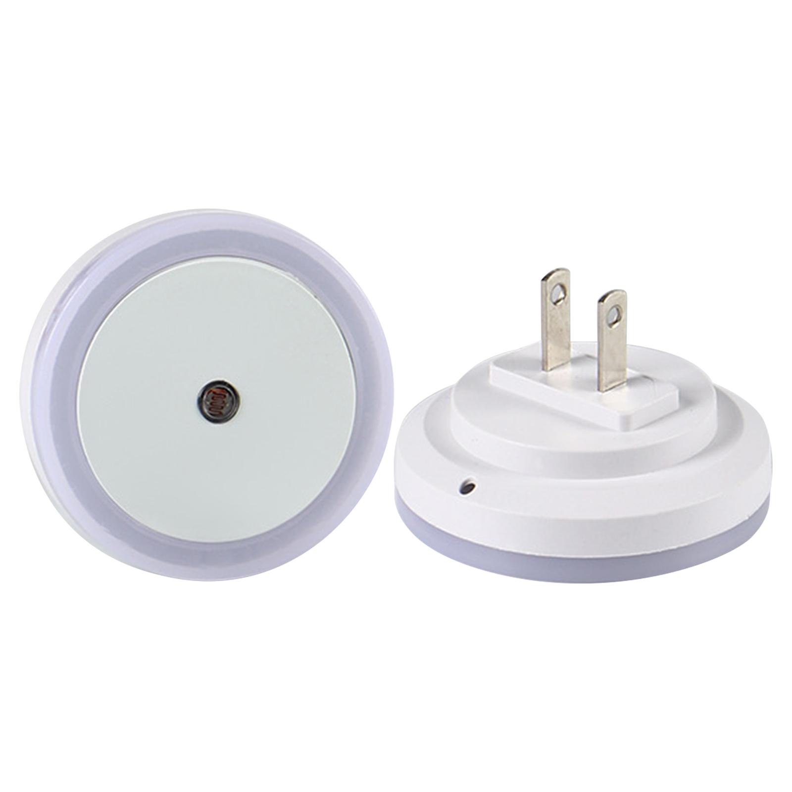 LED Smart Light-Controlled Energy-Saving Night Light (US Standard Round) One Size білий
LED Smart Light-Controlled Energy-Saving Night Light (US Standard Round) One Size білий
