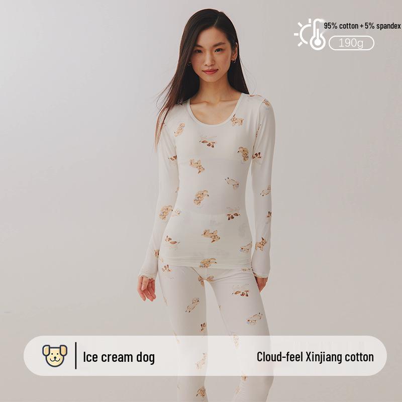 Женский облегающий хлопковый комплект термобелья - Теплое термобелье с мультяшным принтом XXL
Женский облегающий хлопковый комплект термобелья - Теплое термобелье с мультяшным принтом XXL