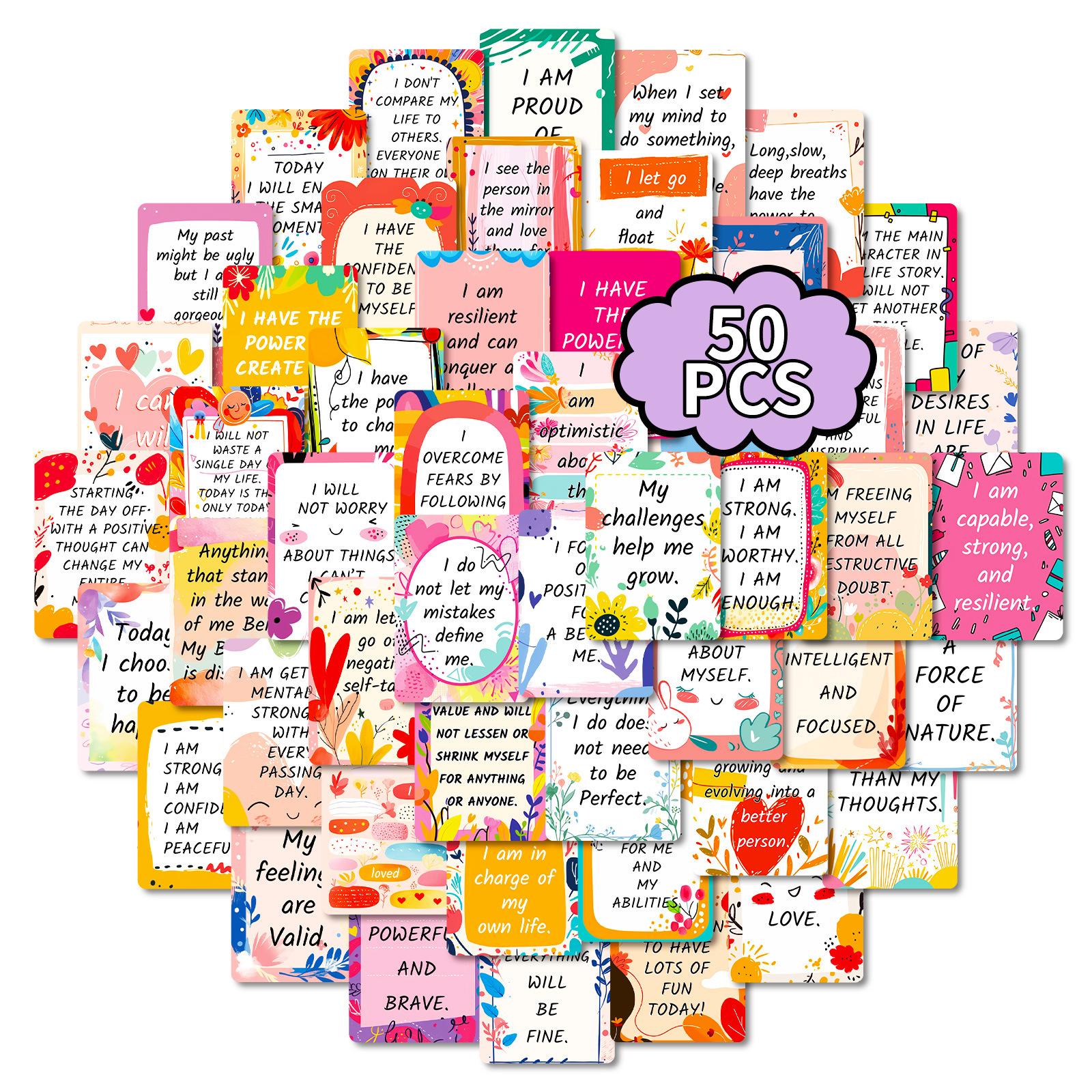 50 Workplace Motivation Text Doodle Stickers Positive Energy Self-Affirmation Emotional Healing Sticker Batch
50 Workplace Motivation Text Doodle Stickers Positive Energy Self-Affirmation Emotional Healing Sticker Batch