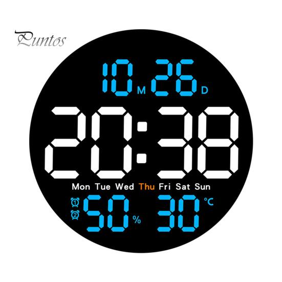 Светодиодные настенные часы с большим дисплеем, легко читаемым дисплеем, пультом дистанционного управления, индикацией влажности и температуры, универсальные настенные часы
Светодиодные настенные часы с большим дисплеем, легко читаемым дисплеем, пультом дистанционного управления, индикацией влажности и температуры, универсальные настенные часы