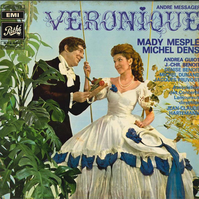 LP Record ANDRE MESSAGER MADY MESPLE MICHEL Veronique 2C061101756 PATHE France Classical Used
LP Record ANDRE MESSAGER MADY MESPLE MICHEL Veronique 2C061101756 PATHE France Classical Used