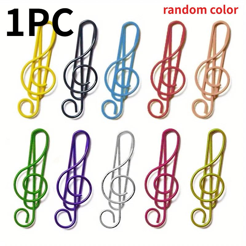 50PCS Colorful Musical Note Paperclips Cartoon Student Bookmarks Paper Clips Creative Office Supplies Folders Memo Holders
50PCS Colorful Musical Note Paperclips Cartoon Student Bookmarks Paper Clips Creative Office Supplies Folders Memo Holders