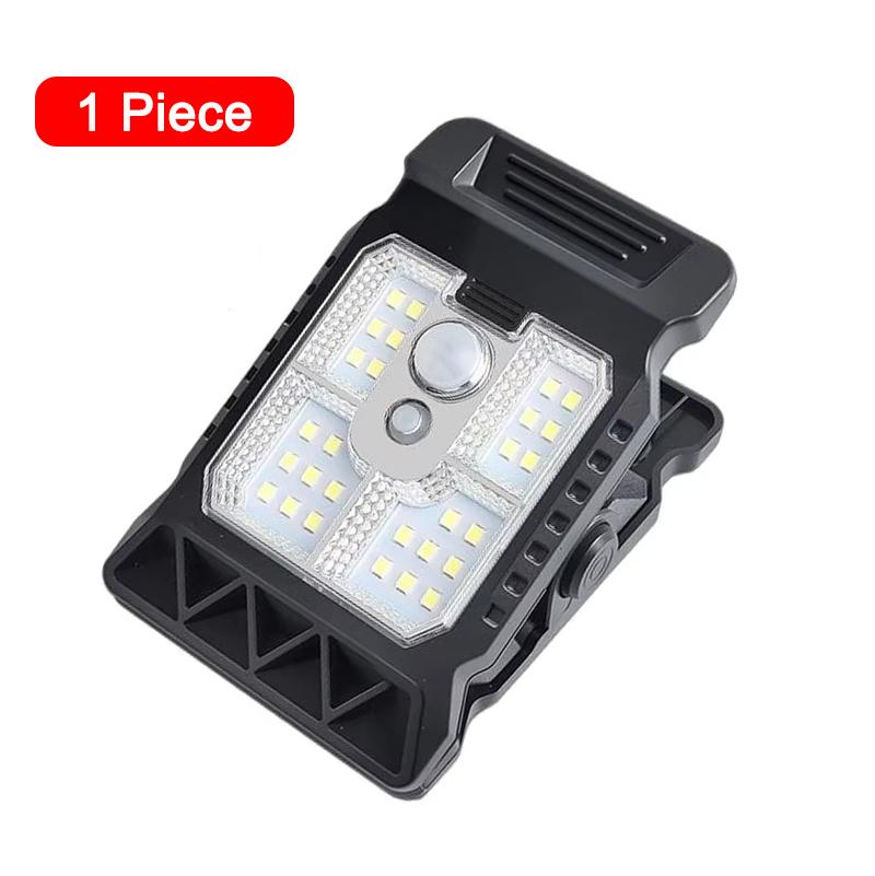LED Solar Clip Light Portable Waterproof Solar Lamp Outdoor Courtyard Garden Lamp Patio Home Camping Wall Lights Auto On/Off with Smart Sensor 1 Piece чорний
LED Solar Clip Light Portable Waterproof Solar Lamp Outdoor Courtyard Garden Lamp Patio Home Camping Wall Lights Auto On/Off with Smart Sensor 1 Piece чорний