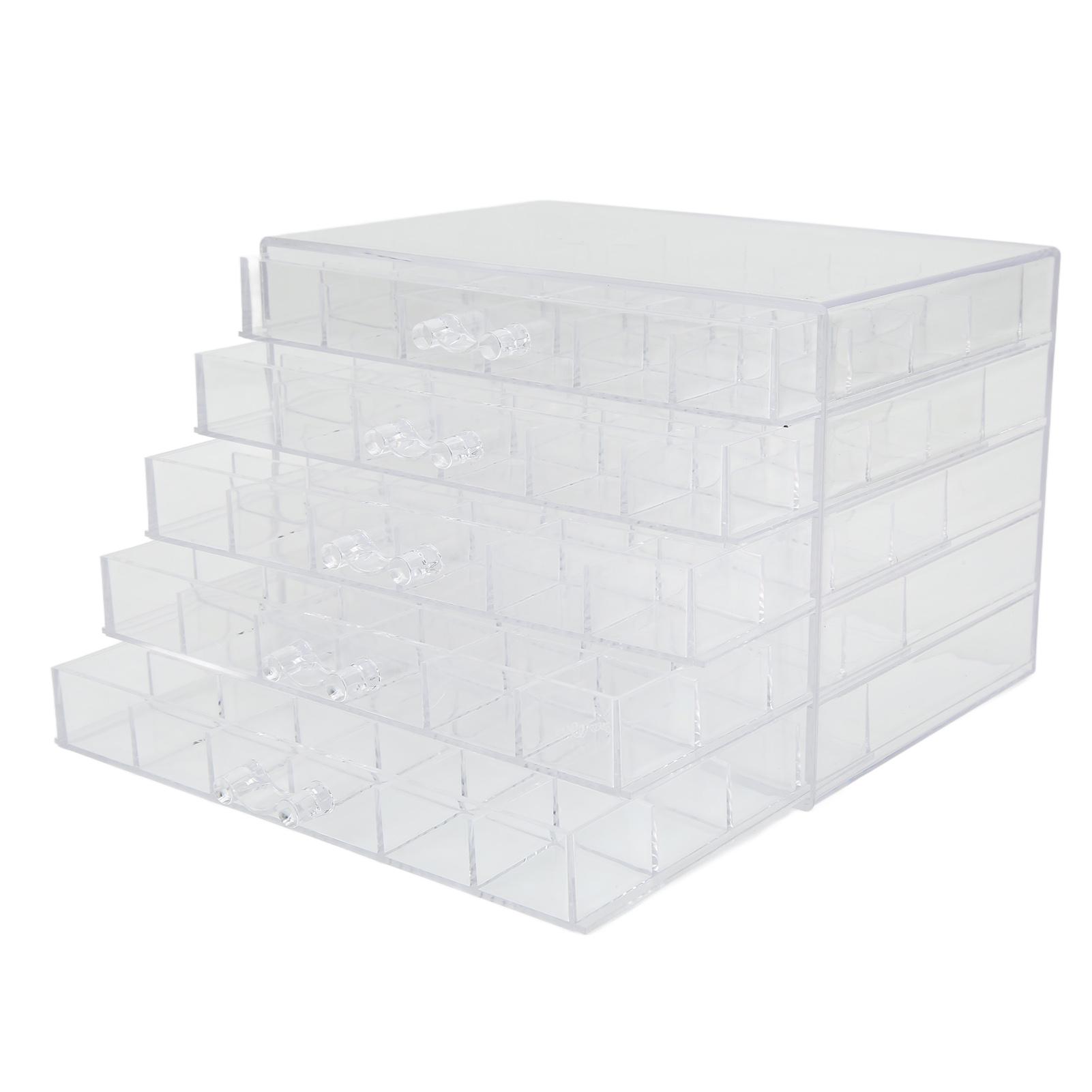 5 Layer Transparent Jewelry Box Drawer Type Dustproof Transparent Jewelry Storage Box 120
5 Layer Transparent Jewelry Box Drawer Type Dustproof Transparent Jewelry Storage Box 120