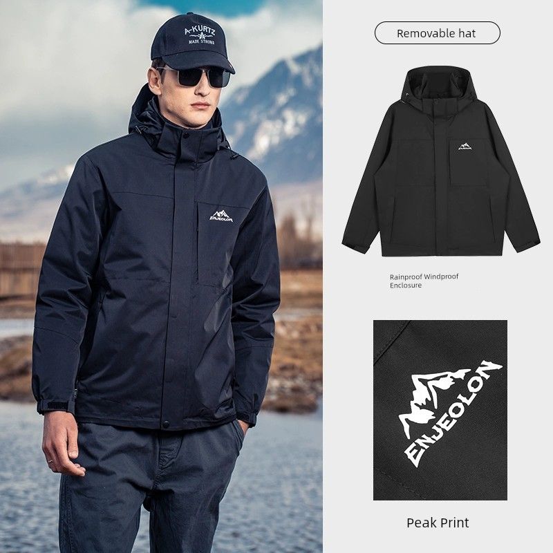 Injall Detachable Hooded Winter Men Shell Jacket Dupont Teflon Coated Black Shell Jacket M
Injall Detachable Hooded Winter Men Shell Jacket Dupont Teflon Coated Black Shell Jacket M
