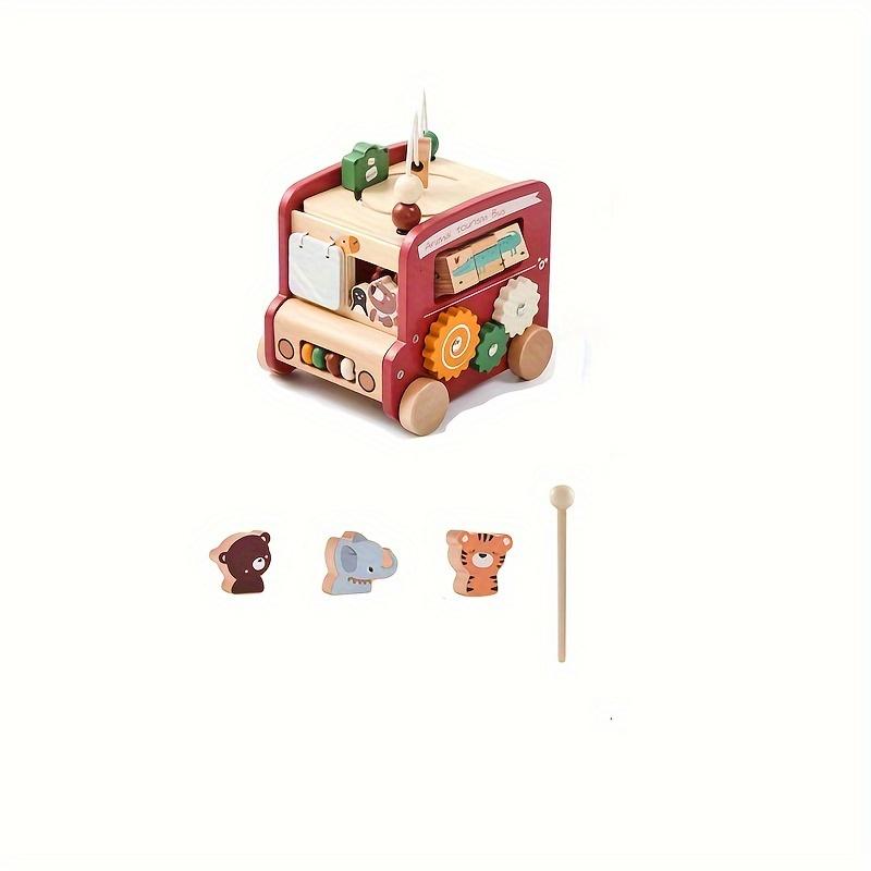 Early Learning Animal Shaped Bead Maze Toy Car Multifunctional Cognitive Building Blocks,Hexagon Busy Box Trolley Perfect for Halloween Christmas червоний
Early Learning Animal Shaped Bead Maze Toy Car Multifunctional Cognitive Building Blocks,Hexagon Busy Box Trolley Perfect for Halloween Christmas червоний