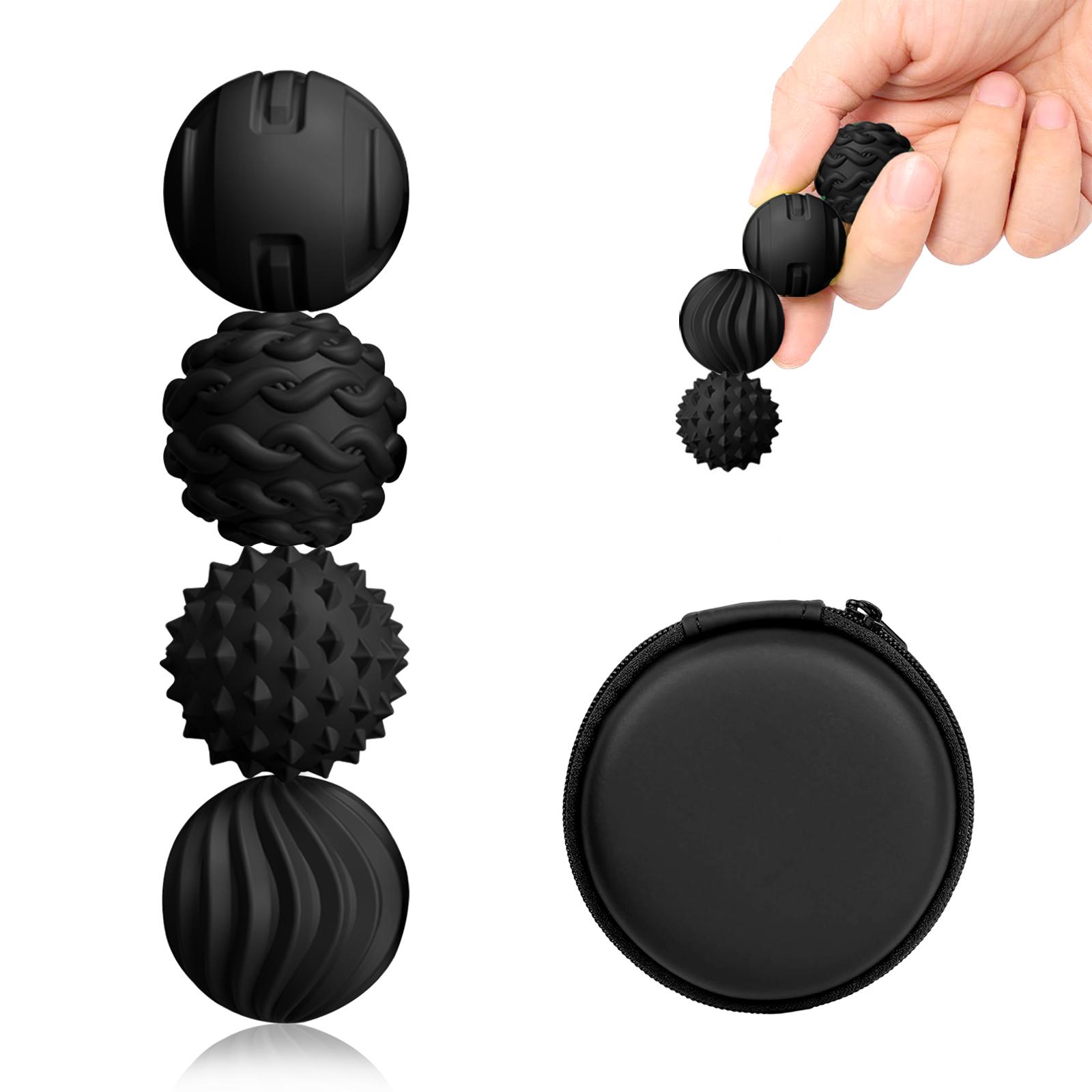 Silicone Magnetic Sensory Balls Fidget Toys - 4 Pack Silent Office Desk Stress Balls, Stress Relief Toys for Adults and Teens
Silicone Magnetic Sensory Balls Fidget Toys - 4 Pack Silent Office Desk Stress Balls, Stress Relief Toys for Adults and Teens