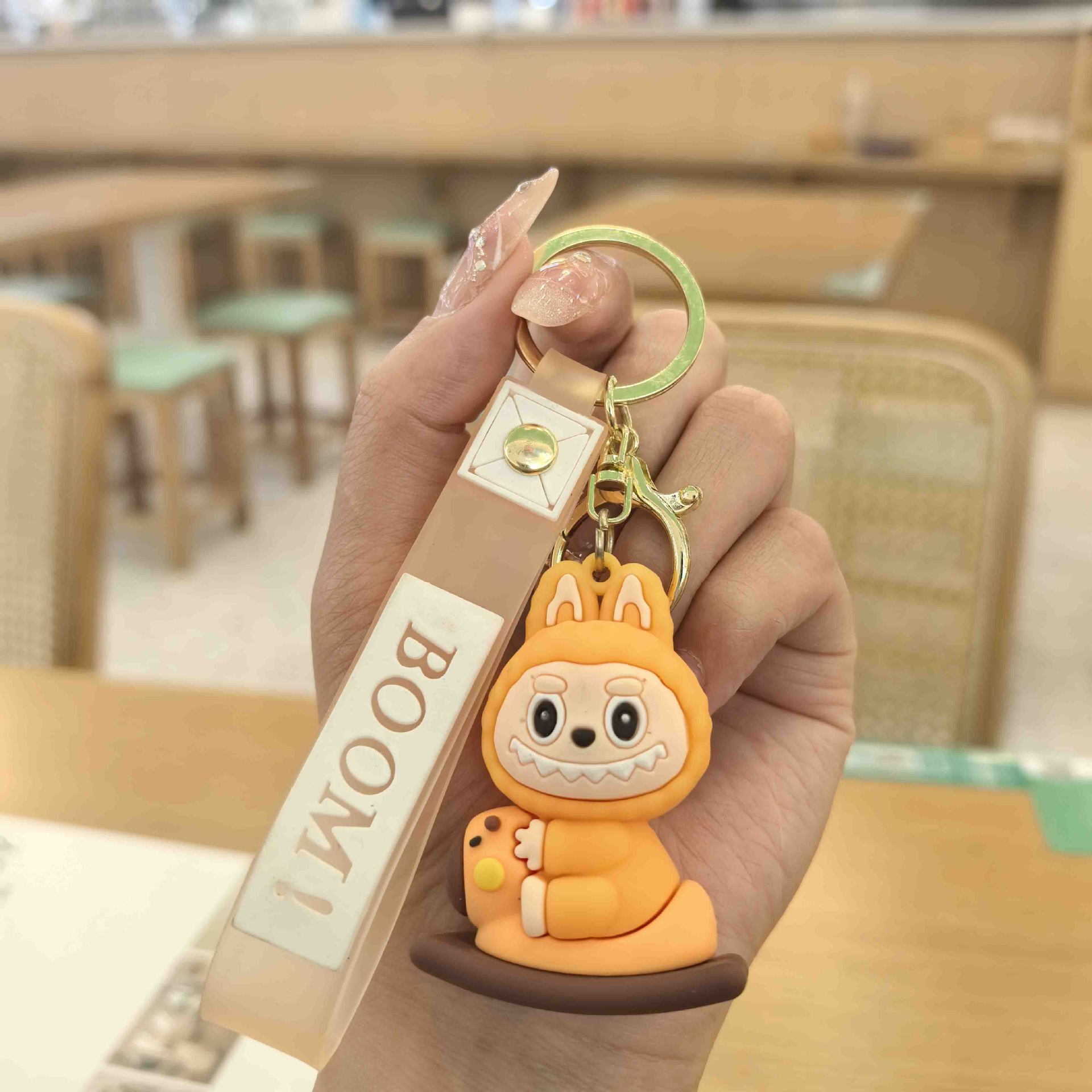 Sheep Keychain Creative Silicone Doll Pendant Car Key Chain Accessories
Sheep Keychain Creative Silicone Doll Pendant Car Key Chain Accessories