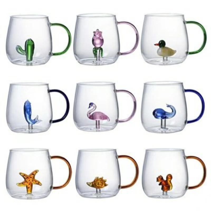 Италия Ichendorf Design Kawaii Glass 3D Animal Cup Подарочная стеклянная посуда Симпатичная стеклянная вода Кит Кролик Чашка Кофе Молоко Стеклянная кружка Дети
Италия Ichendorf Design Kawaii Glass 3D Animal Cup Подарочная стеклянная посуда Симпатичная стеклянная вода Кит Кролик Чашка Кофе Молоко Стеклянная кружка Дети