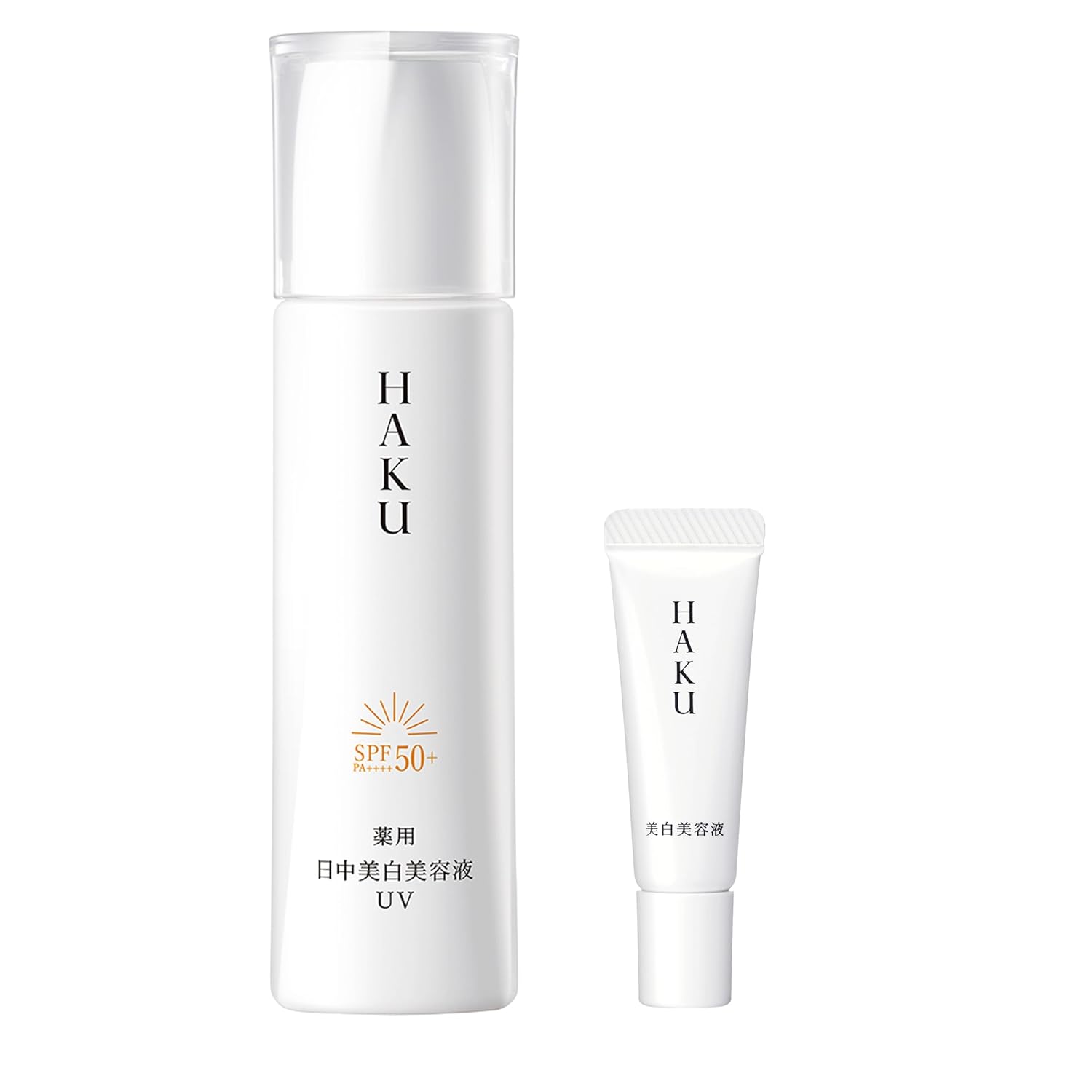 HAKU Brightening Serum Day UV Whitening Mini Size 45mL + 6g SPF50+ PA++++ Quasi-drug Morning UseDaytime Use Spot Prevention m-Tranexamic Acid 4MSK
HAKU Brightening Serum Day UV Whitening Mini Size 45mL + 6g SPF50+ PA++++ Quasi-drug Morning UseDaytime Use Spot Prevention m-Tranexamic Acid 4MSK