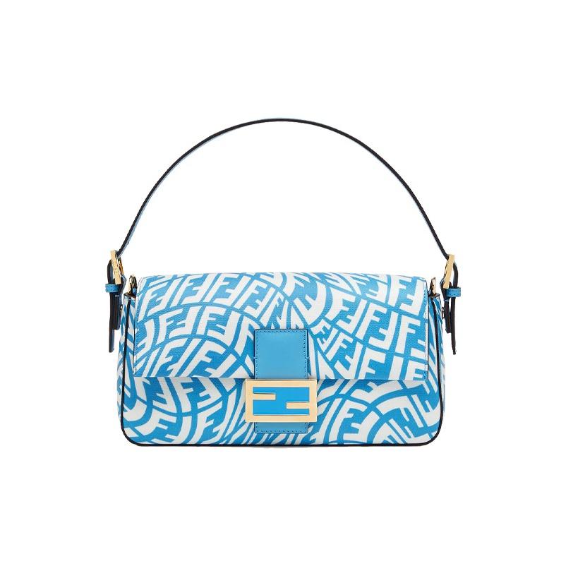 Сумка Fendi Baguette 1997 Золота пряжка Вінтажний логотип Закручений візерунок FF Блискуча канва Шкіра Наплічна сумка Середній синій Жіночі сумки 8BR792-AFL1-F1E8L Basic Set (Bag+Dust Bag)
Сумка Fendi Baguette 1997 Золота пряжка Вінтажний логотип Закручений візерунок FF Блискуча канва Шкіра Наплічна сумка Середній синій Жіночі сумки 8BR792-AFL1-F1E8L Basic Set (Bag+Dust Bag)
