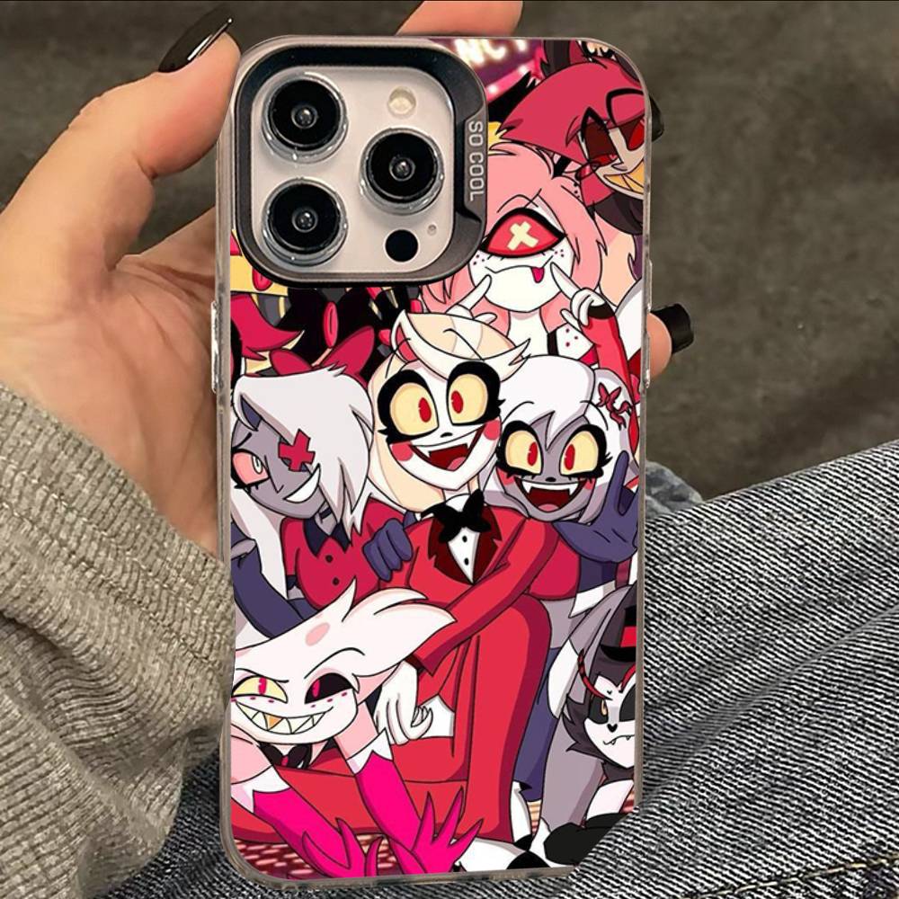 H-Hazbin Hotel Colored Silver frosted For iPhone Phone Case 17 16 15 14 13 12 11 Pro Max XR Plus Shockproof iPhone 11pro max
H-Hazbin Hotel Colored Silver frosted For iPhone Phone Case 17 16 15 14 13 12 11 Pro Max XR Plus Shockproof iPhone 11pro max