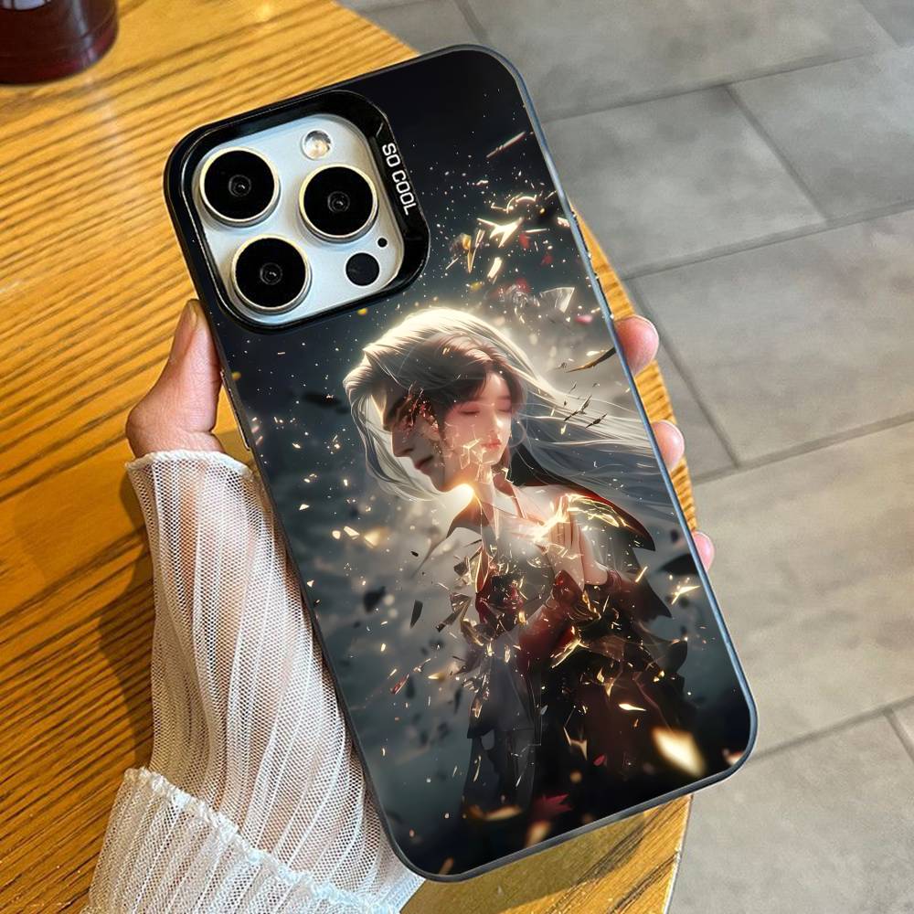 Wanmei Shijie Fire Fairy and Shi-hao Phone Case For iPhone 16 17 15 14 12 13 Pro Max Black Candy Matte Shockproof Cover iPhone13
Wanmei Shijie Fire Fairy and Shi-hao Phone Case For iPhone 16 17 15 14 12 13 Pro Max Black Candy Matte Shockproof Cover iPhone13