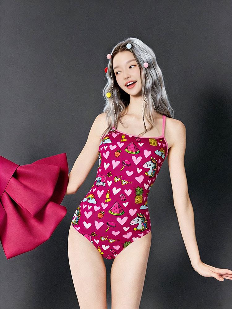 Low split fork professional racing swimsuit girl one-piece swimsuit triangular swimsuit with chest pad in stock cute sweetheart XL
Low split fork professional racing swimsuit girl one-piece swimsuit triangular swimsuit with chest pad in stock cute sweetheart XL