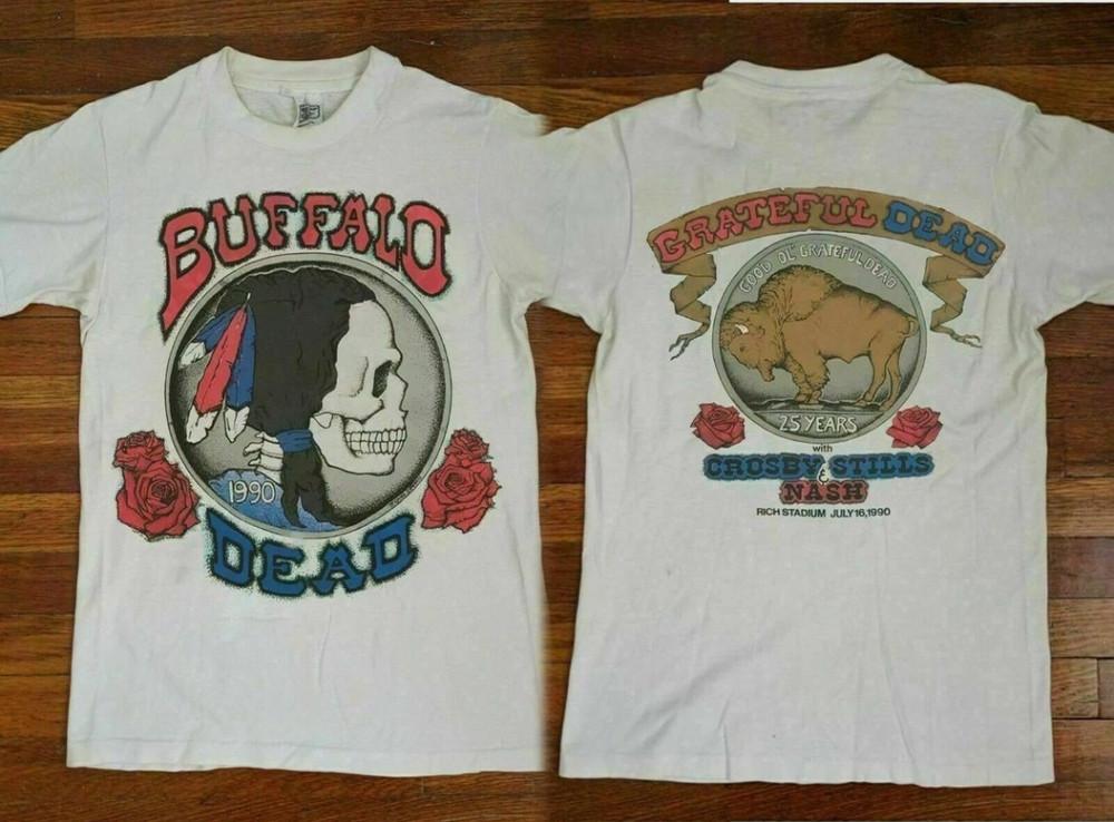 Grateful 1990 Buffalo Short Sleeve Men All size Shirt Unisex T-Shirt L
Grateful 1990 Buffalo Short Sleeve Men All size Shirt Unisex T-Shirt L