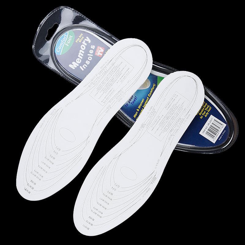 Cuttable Memory Foam Shock-Absorbing Insoles for Men and Women - Soft, Slow Rebound for Casual Running Shoes One Size белый
Cuttable Memory Foam Shock-Absorbing Insoles for Men and Women - Soft, Slow Rebound for Casual Running Shoes One Size белый