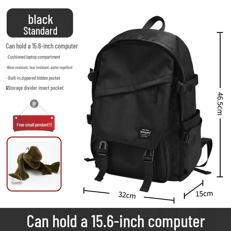 Унісекс рюкзак великої місткості для подорожей та школи
Унісекс рюкзак великої місткості для подорожей та школи