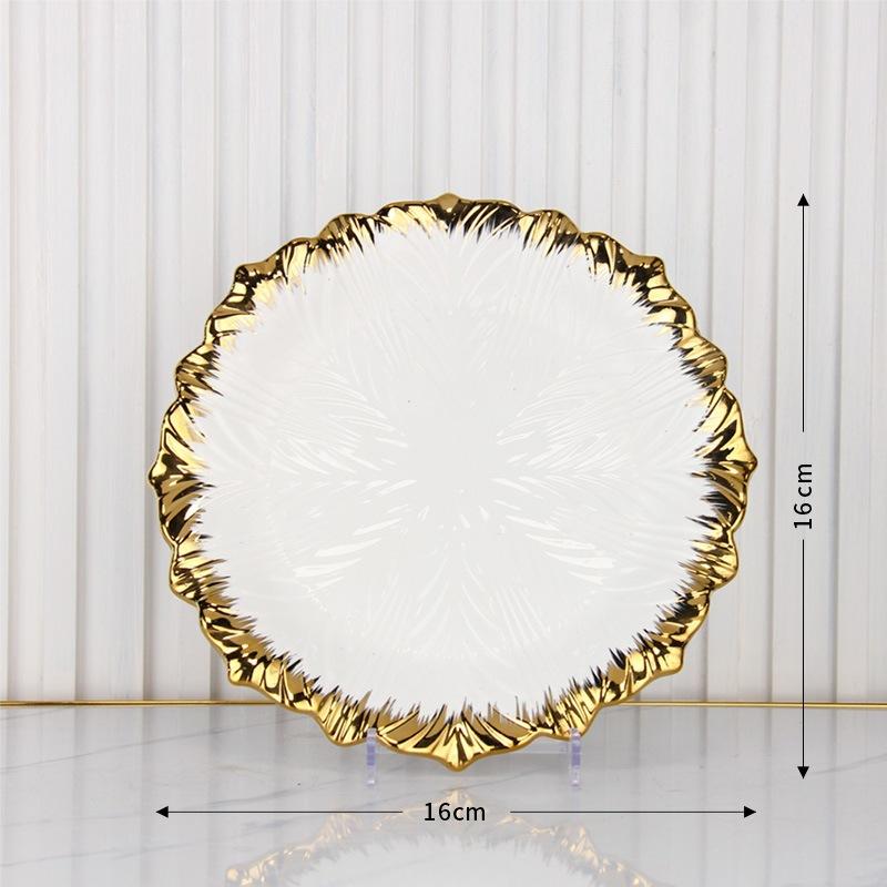 Golden Edged Ceramic Dining Plate Western Steak Plate Sushi Plates Dessert Bowl Sashimi Plates Fruit Dish Salad Bowl Soup Bowls
Golden Edged Ceramic Dining Plate Western Steak Plate Sushi Plates Dessert Bowl Sashimi Plates Fruit Dish Salad Bowl Soup Bowls