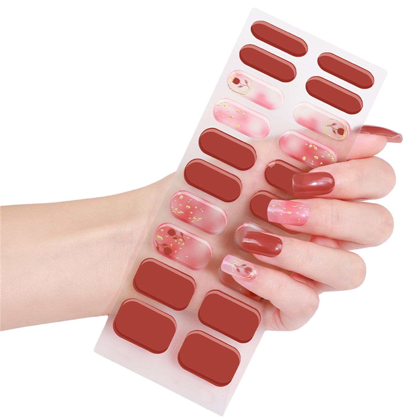 Полуотвержденные гелевые полоски для ногтей, стойкие полоски для лака для ногтей, салонные гелевые наклейки для ногтей, украшения для ногтей для женщин
Полуотвержденные гелевые полоски для ногтей, стойкие полоски для лака для ногтей, салонные гелевые наклейки для ногтей, украшения для ногтей для женщин