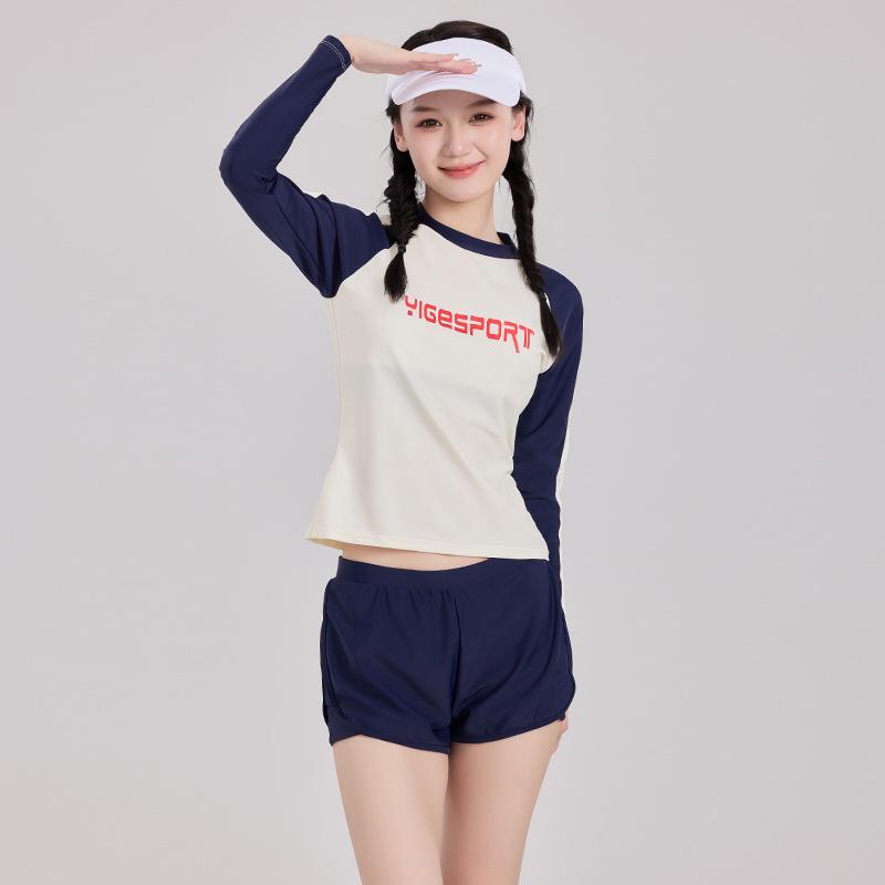 2024 Girls Long Sleeve Sun Protective Split Swimsuit for Toddlers and Children 140 темно-синий
2024 Girls Long Sleeve Sun Protective Split Swimsuit for Toddlers and Children 140 темно-синий