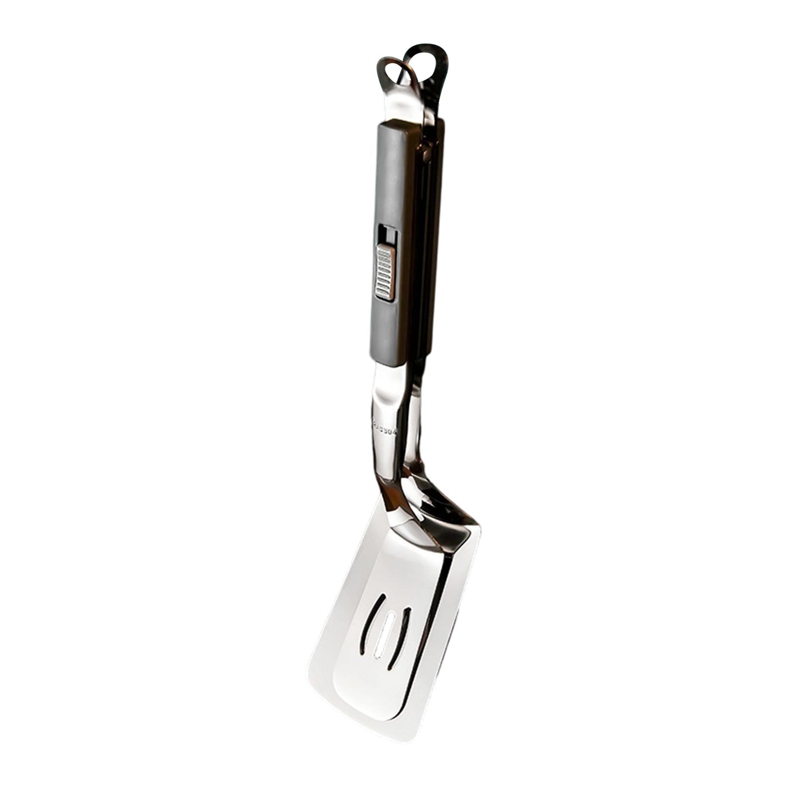 Stainless Steel Slide Buckle Steak Tongs Durable Non-Slip Kitchen Food Clip for Grilling Frying Easy Grip Duty Cooking Tool сірий колір
Stainless Steel Slide Buckle Steak Tongs Durable Non-Slip Kitchen Food Clip for Grilling Frying Easy Grip Duty Cooking Tool сірий колір