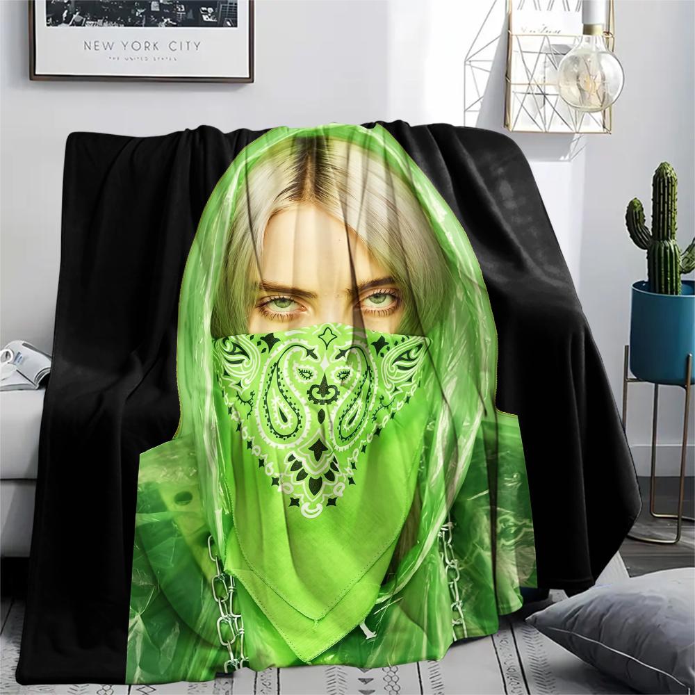Billie Eilish,pattern Flannel Blanket, High quality Comfortable for All Seasons, Home Decor, Warmth and Comfort, Perfect for Gifts. 80cm x 120cm
Billie Eilish,pattern Flannel Blanket, High quality Comfortable for All Seasons, Home Decor, Warmth and Comfort, Perfect for Gifts. 80cm x 120cm