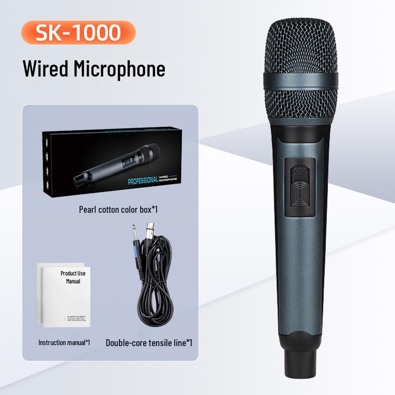 High-Quality Dynamic Wired Microphone for Professional Stage and Outdoor Live Performances
High-Quality Dynamic Wired Microphone for Professional Stage and Outdoor Live Performances