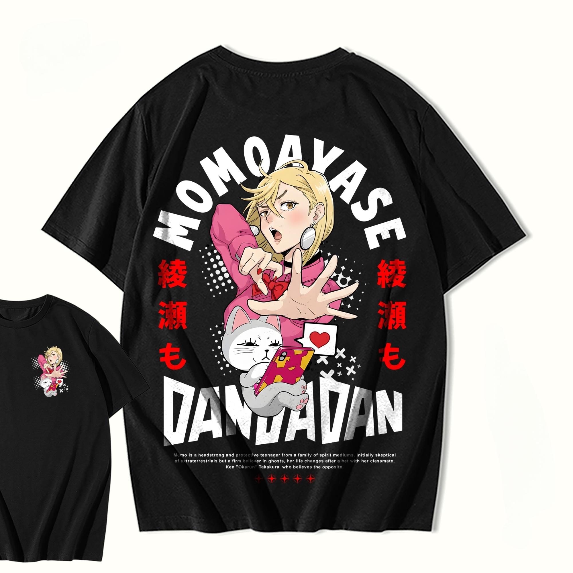 Anime DAN DA DAN Momo Ayase Graphic TShirt 100Cotton Oversized unisex Shirt Unisex Short Sleeve ONeck Women Fashion High Quality 4XL
Anime DAN DA DAN Momo Ayase Graphic TShirt 100Cotton Oversized unisex Shirt Unisex Short Sleeve ONeck Women Fashion High Quality 4XL