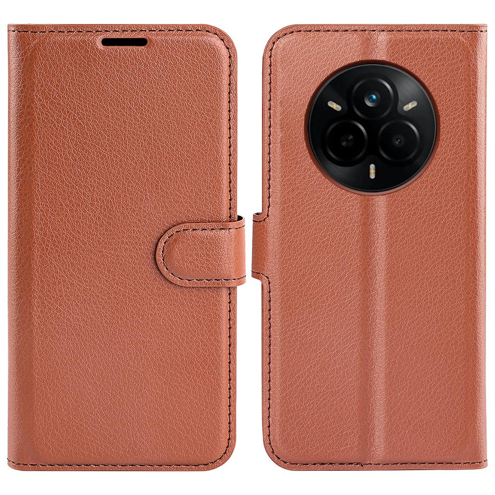 For Realme 14 Pro 5G Case Litchi Texture Shockproof Leather Wallet Phone Cover Brown
For Realme 14 Pro 5G Case Litchi Texture Shockproof Leather Wallet Phone Cover Brown