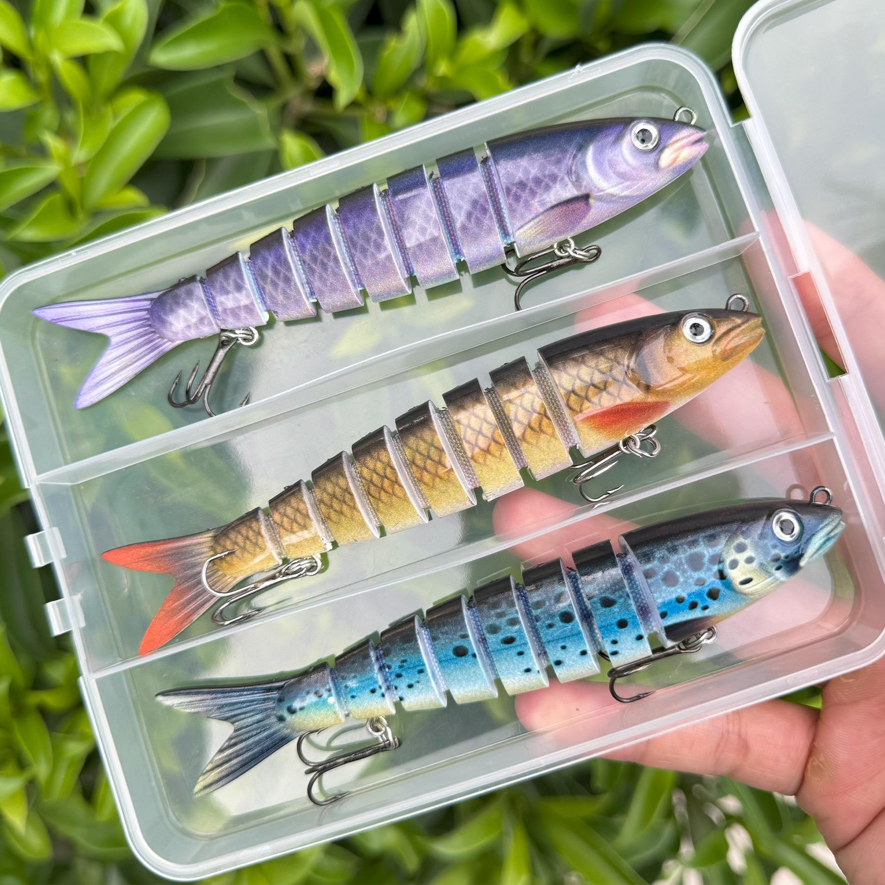 8-Section Multi-Joint Sinking Fish Lure Set - Hard Fishing Tackle
8-Section Multi-Joint Sinking Fish Lure Set - Hard Fishing Tackle