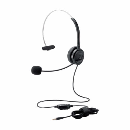 ELECOM Headset 4-Pole Mini Plug Overhead Wired Single Ear Conversion Cable 30mm Driver Black HS-HP29TBK
ELECOM Headset 4-Pole Mini Plug Overhead Wired Single Ear Conversion Cable 30mm Driver Black HS-HP29TBK