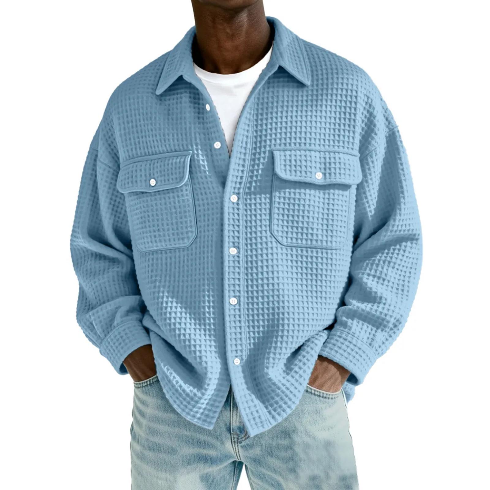 Men s Basic Collar Short-sleeved Shirt L
Men s Basic Collar Short-sleeved Shirt L