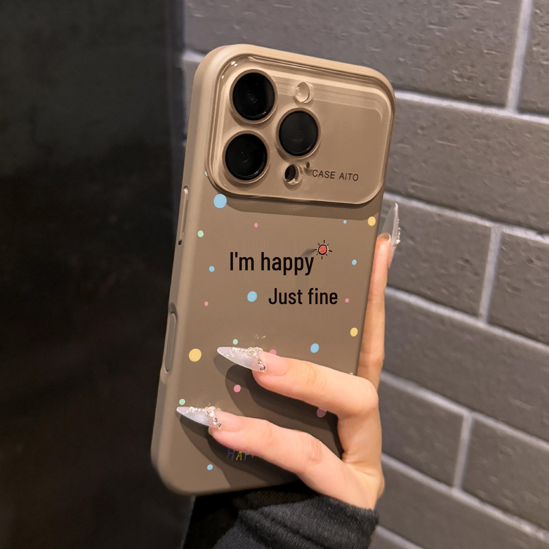 Happy Apple 17 Pro Max iPhone 16 Pro Fall-Resistant 14 Pro Creative 15 Case iPhone 17 Air
Happy Apple 17 Pro Max iPhone 16 Pro Fall-Resistant 14 Pro Creative 15 Case iPhone 17 Air