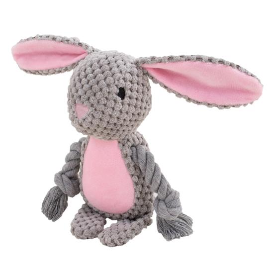 Плюшева іграшка-гризун для собак, пищалка, м які плюшеві тварини з мотузковими лапами, іграшка для прорізування зубів у цуценят, для агресивних гризунів Rabbit
Плюшева іграшка-гризун для собак, пищалка, м які плюшеві тварини з мотузковими лапами, іграшка для прорізування зубів у цуценят, для агресивних гризунів Rabbit