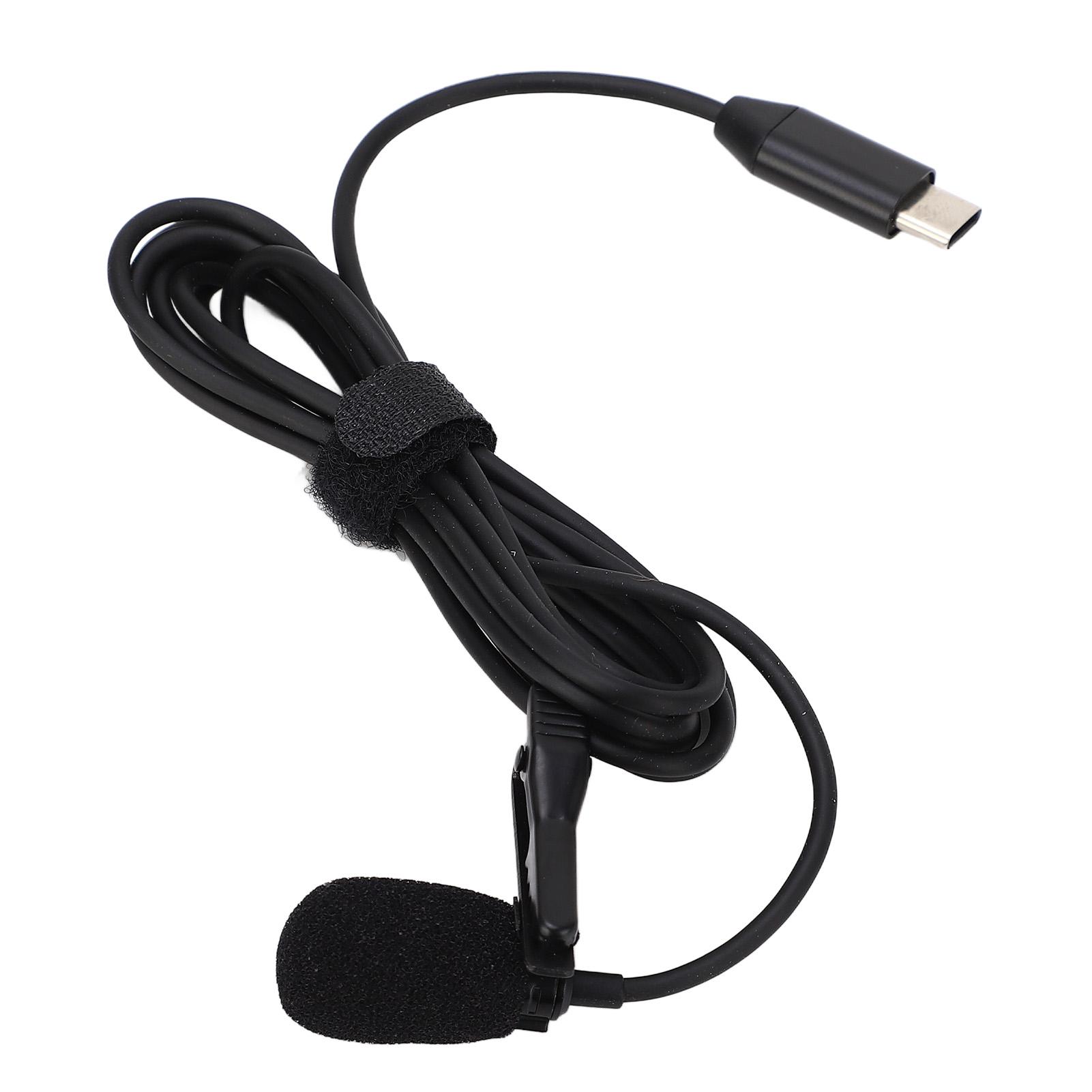 Lavalier Lapel Microphone Type C Omnidirectional Condenser Clip On Lapel Mic for Insta360 ONE RS
Lavalier Lapel Microphone Type C Omnidirectional Condenser Clip On Lapel Mic for Insta360 ONE RS