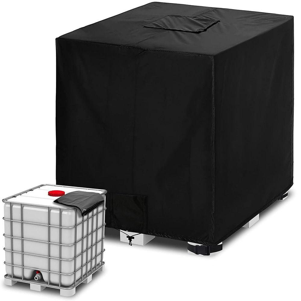 210D Oxford IBC Tote Dust Cover 1000 L IBC Container Protector Garden Yard Rain Container Style 2-Black
210D Oxford IBC Tote Dust Cover 1000 L IBC Container Protector Garden Yard Rain Container Style 2-Black