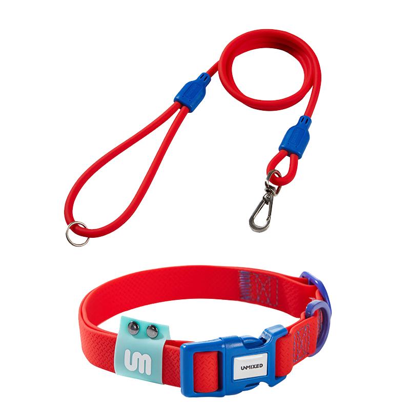 Adjustable Color Blocking Design Dog Waterproof PVC Walking Leash Collor Traction Rope Set For Small Dog Outdoor Training S
Adjustable Color Blocking Design Dog Waterproof PVC Walking Leash Collor Traction Rope Set For Small Dog Outdoor Training S