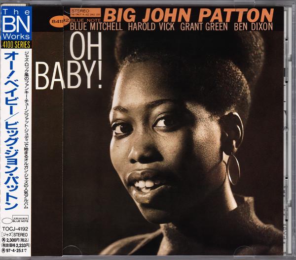 CD BIG JOHN PATTON - Oh Baby! TOCJ4192 BLUE NOTE 1995 Japan ObiJazz Used
CD BIG JOHN PATTON - Oh Baby! TOCJ4192 BLUE NOTE 1995 Japan ObiJazz Used