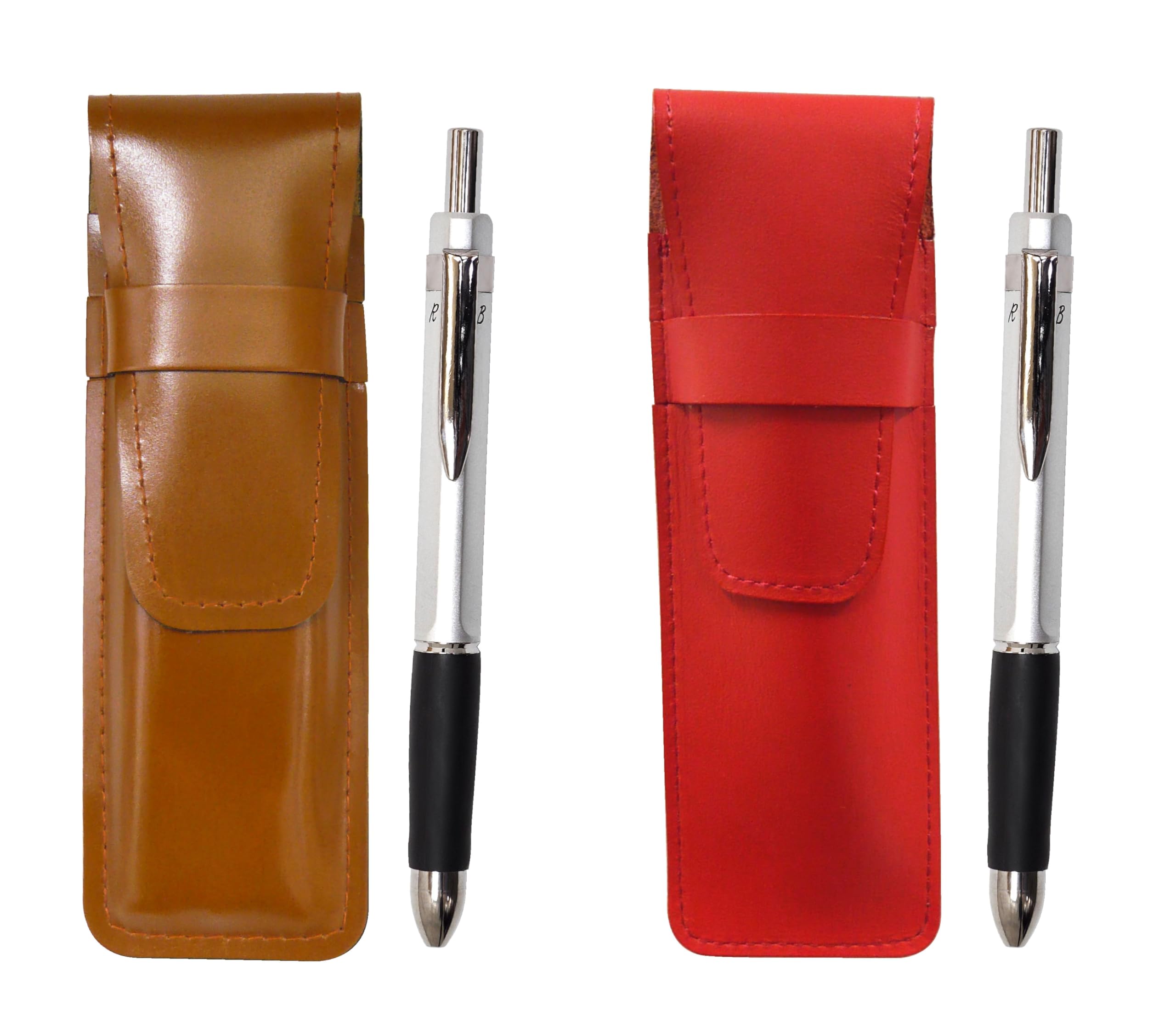 Slim Cowhide Pencil Case Red Brown Set Triangle 3 Mechanism Color Rubber Silver ASCR-TR3MS
Slim Cowhide Pencil Case Red Brown Set Triangle 3 Mechanism Color Rubber Silver ASCR-TR3MS