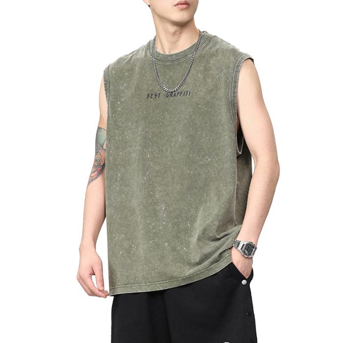 Men s Retro Green Cotton Sleeveless Vest - Summer 2025 Collection 3XL (90-100 kg)
Men s Retro Green Cotton Sleeveless Vest - Summer 2025 Collection 3XL (90-100 kg)