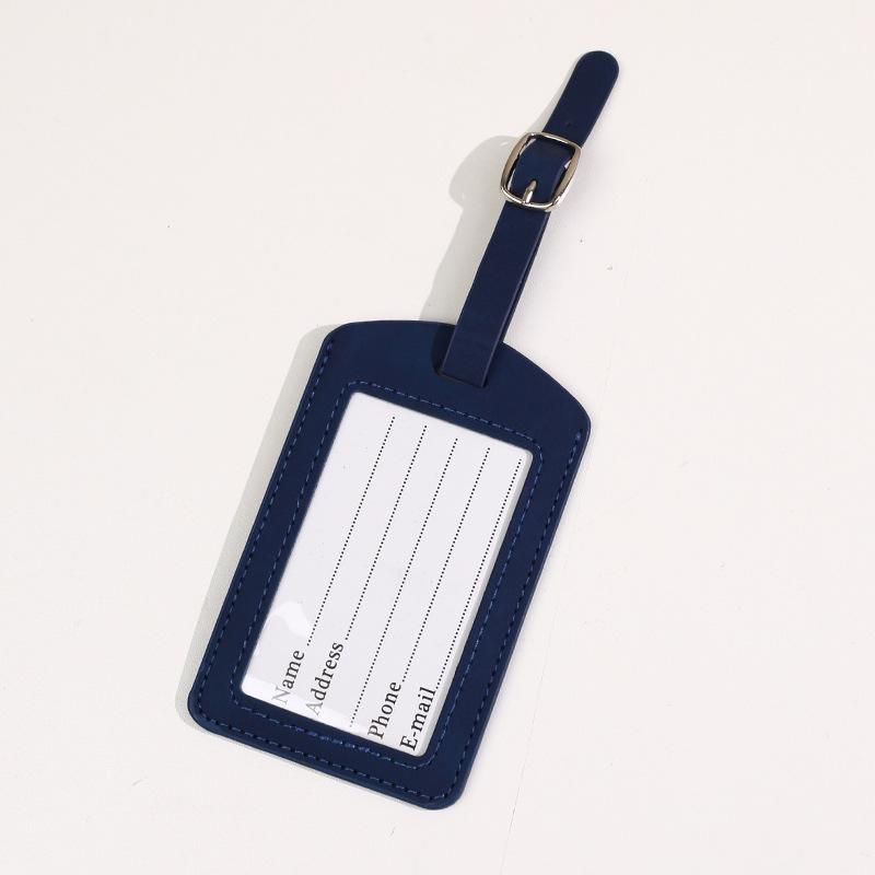 Leather Luggage Tag Name Address ID Holder Travel Accessories Baggage Label Suitcase Tag
Leather Luggage Tag Name Address ID Holder Travel Accessories Baggage Label Suitcase Tag