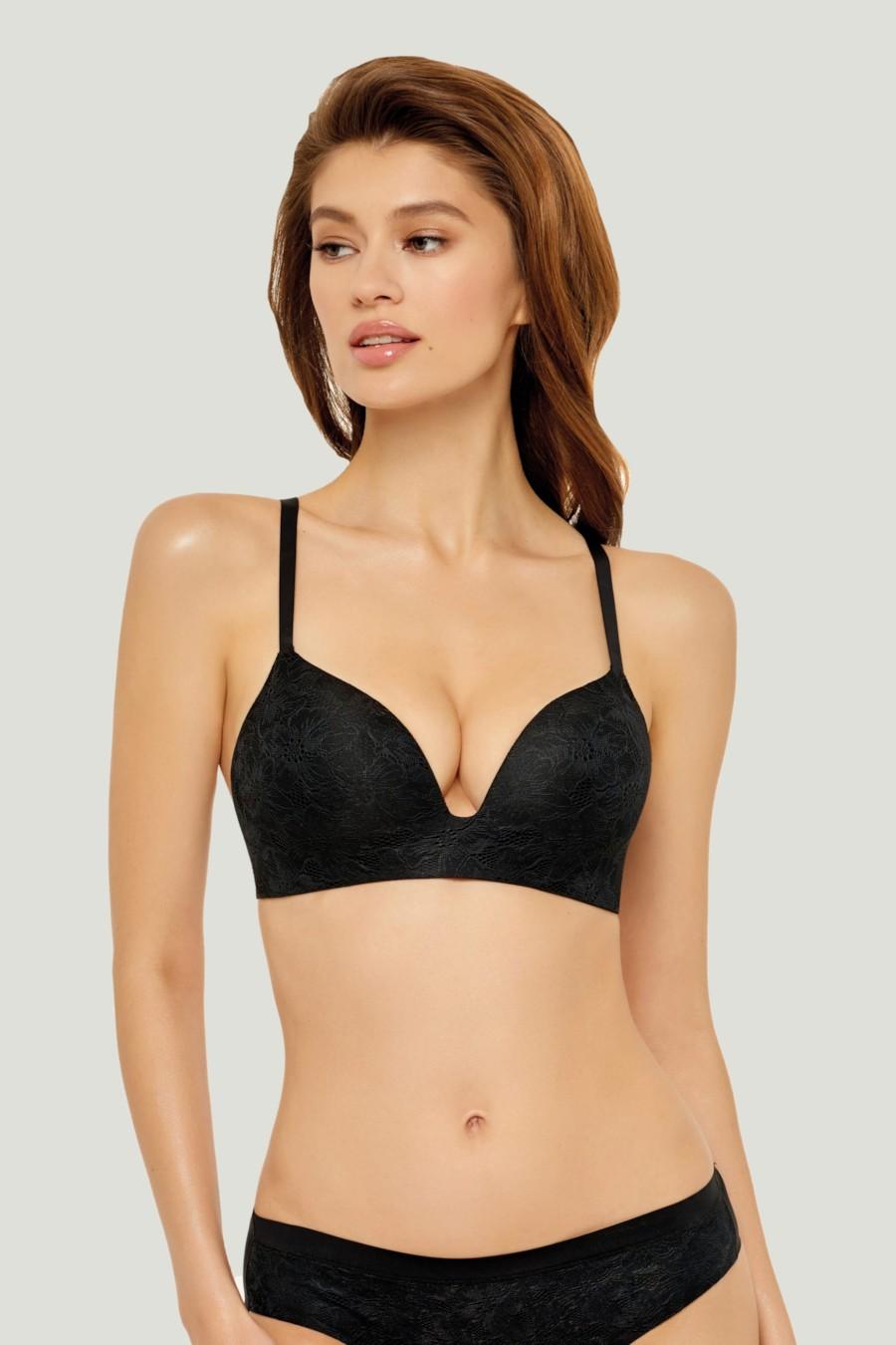 Бюстгальтер push-up Marc & Andre (66107) 85D прозорий колір чорний
Бюстгальтер push-up Marc & Andre (66107) 85D прозорий колір чорний