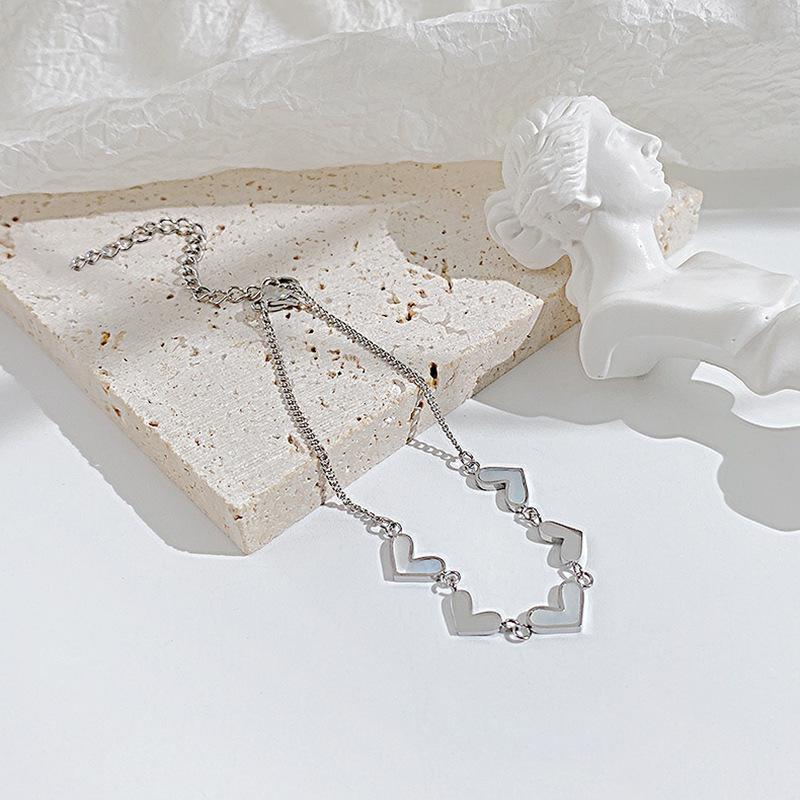 Small Love Anklet Simple Summer Versatile Anklet срібний
Small Love Anklet Simple Summer Versatile Anklet срібний