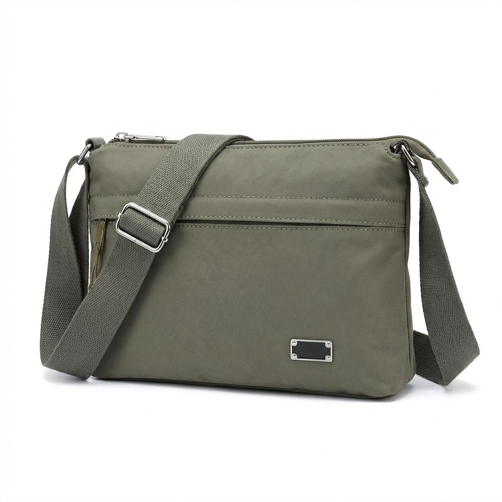 Nylon Crossbody Bag For Men And Women Multi Compartment Storage Commuter Versatile армія зелений колір
Nylon Crossbody Bag For Men And Women Multi Compartment Storage Commuter Versatile армія зелений колір